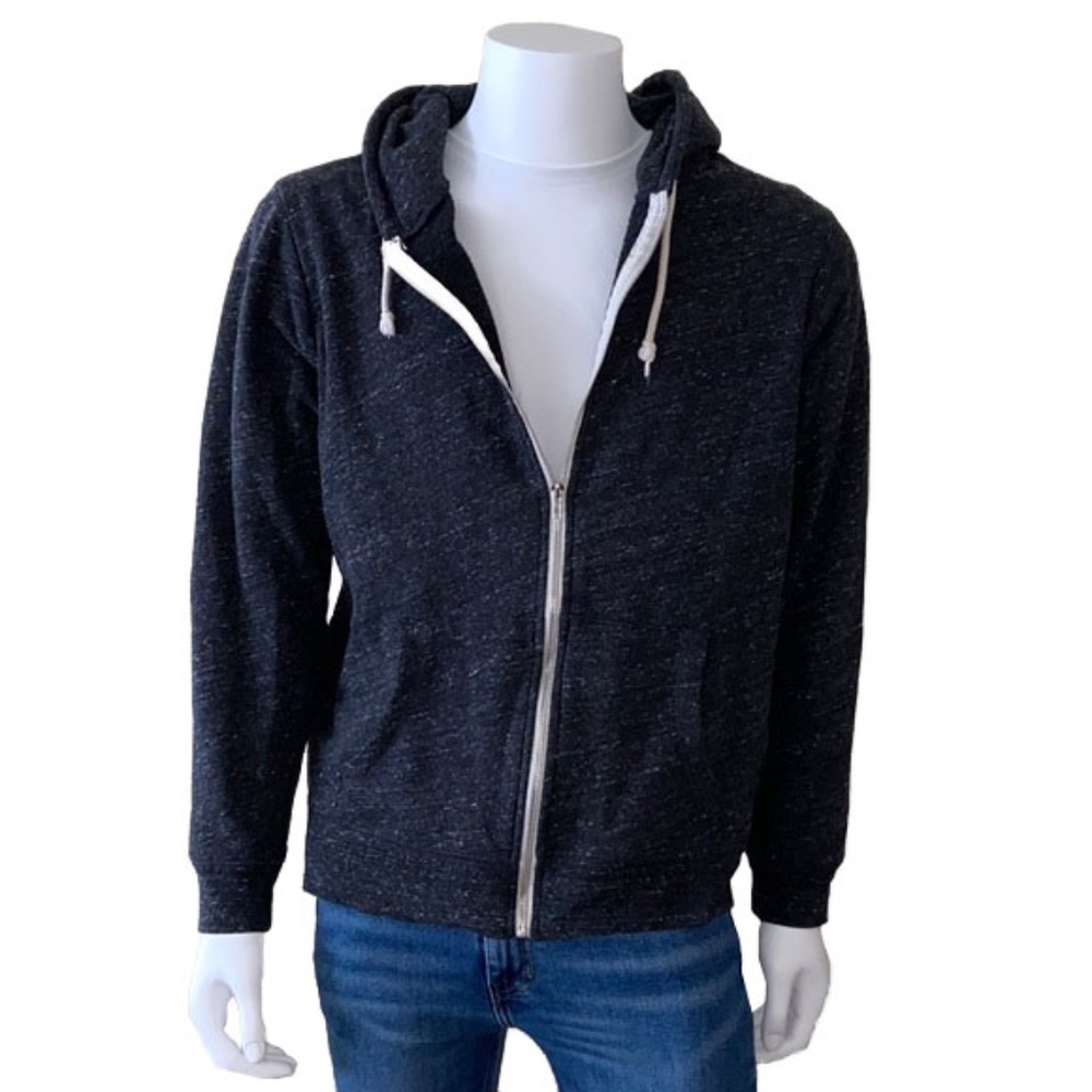 Treads 4 Thoughts Men’s Burnout Zip Fleece Hoodie